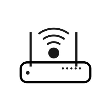 router simgesi stok çizimi tasarımı