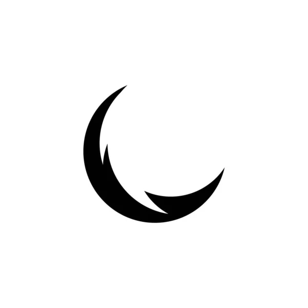 Logo Lune Illustration Stock Design — Image vectorielle