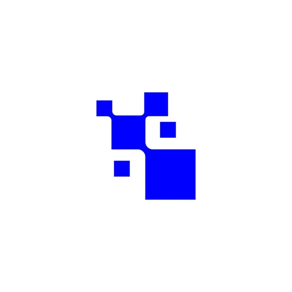 Design Ilustração Estoque Logotipo Digital —  Vetores de Stock