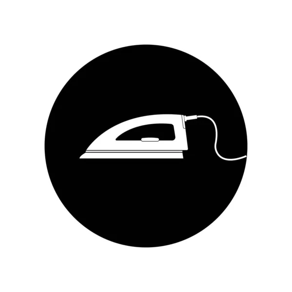 Diseño Ilustración Logotipo Hierro Negro — Archivo Imágenes Vectoriales