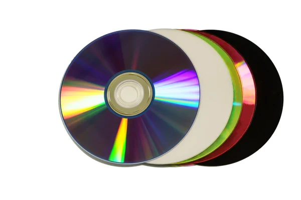 CD- Discos de DVD — Fotografia de Stock