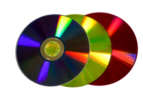 CD- Discos de DVD — Fotografia de Stock