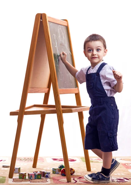 Діти малюють — стокове фото