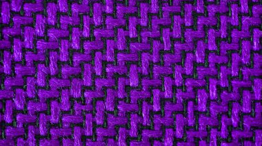 Siyah ve mor kumaş dokusu merdiven deseni oluşturuyor..