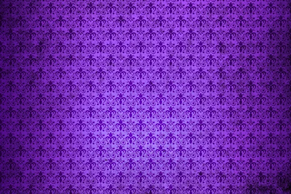 Fundo roxo com elementos de damasco. fundo vintage para design — Fotografia de Stock