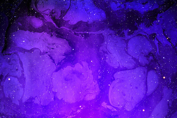 Cosmos background in several colors. space background