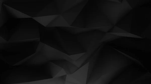 black minimalistic background from triangles.