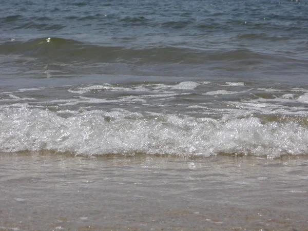 Sea wave and beach — Stock Photo, Image