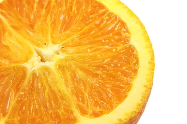 Navel oranye segar diisolasi — Stok Foto