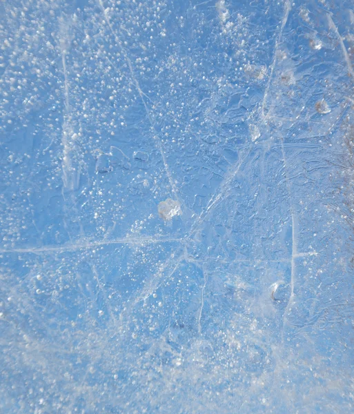 Transparent thin ice — Stock Photo, Image