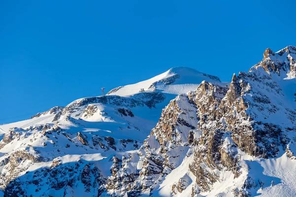 Morning view of the mountain La Grande-Motte. — Stock Photo, Image