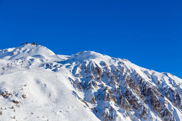 Wąwozy w Tignes. — Zdjęcie stockowe