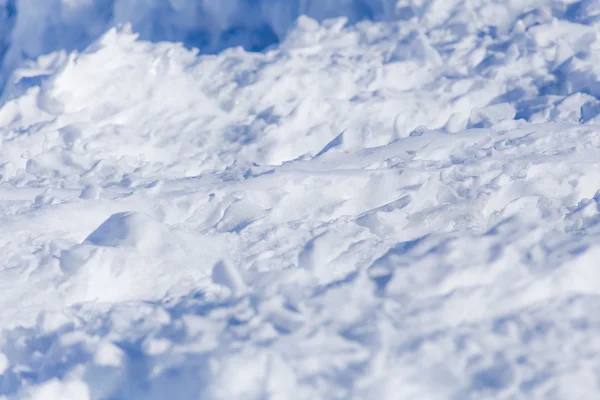 Schnee aus nächster Nähe. — Stockfoto