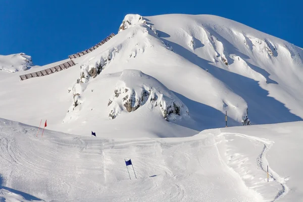 Parça büyük slalom.