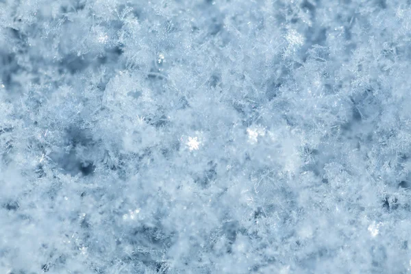 Sneeuw oppervlakte closeup. — Stockfoto