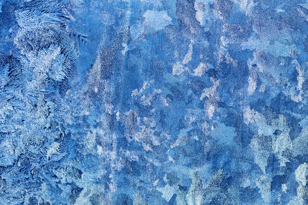 Морозная зимняя картина Стоковое Изображение