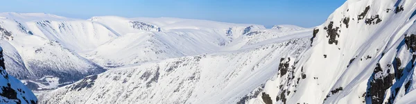 Panorama gór północnych — Zdjęcie stockowe
