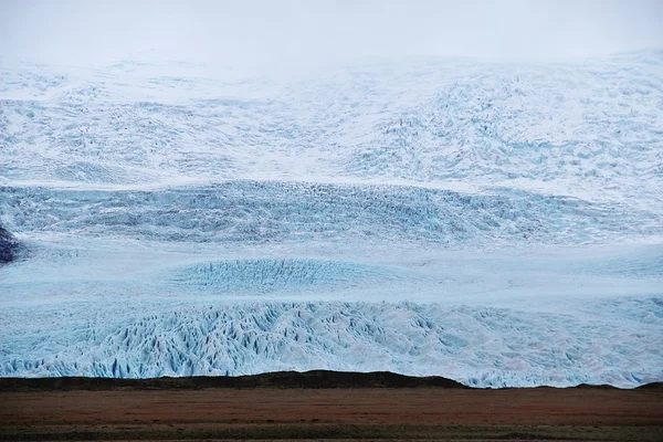 Massiva Isländska glaciären — Stockfoto