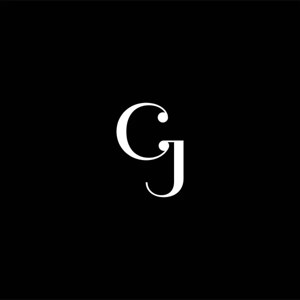 Lettera Logo Astratto Design Monogramma — Vettoriale Stock