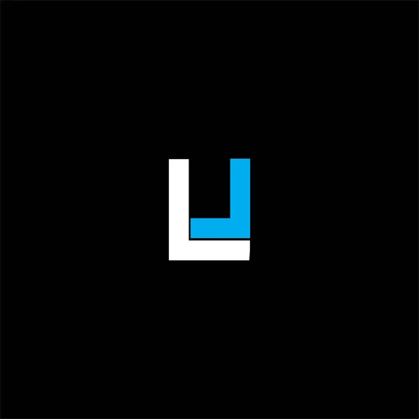 Логотип Літери Абстрактний Дизайн Монограма — стоковий вектор