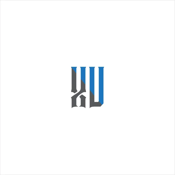 문자로 추상적 디자인이다 Monogram — 스톡 벡터