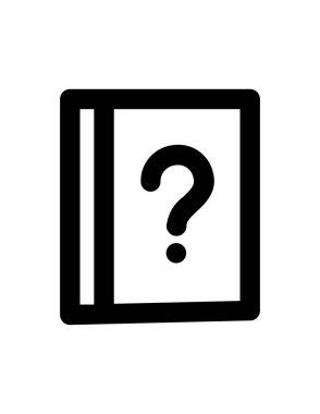 Soru işareti vektör illüstrasyonu