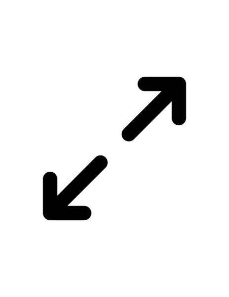 Arrows Icon Vector Illustration — Stock Vector