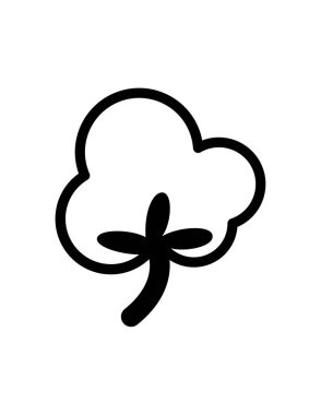 Çiçek Düz Vektör Simgesi