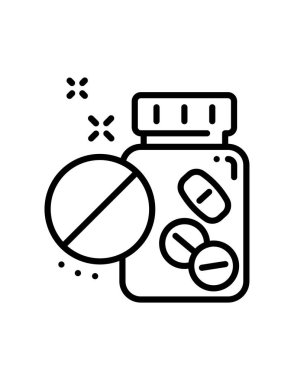 Haplı vektör illüstrasyonuName