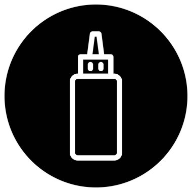 Hardal simgesinin vektör illüstrasyonu