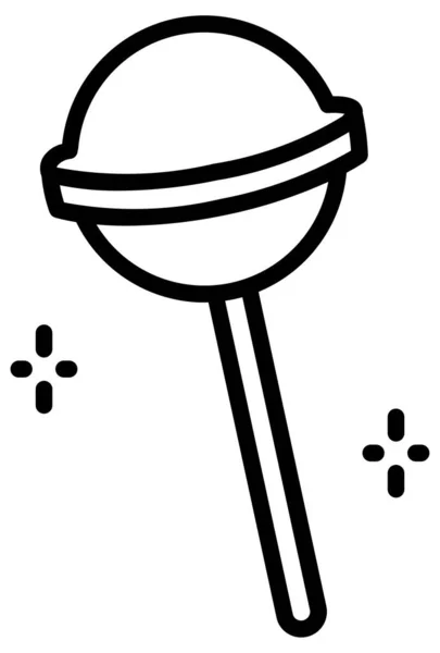 Lolipop simgesinin vektör çizimi