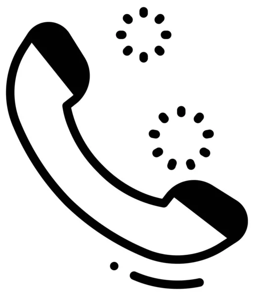 Telefoon Oproep Vector Pictogram Rechtenvrije Stockvectors