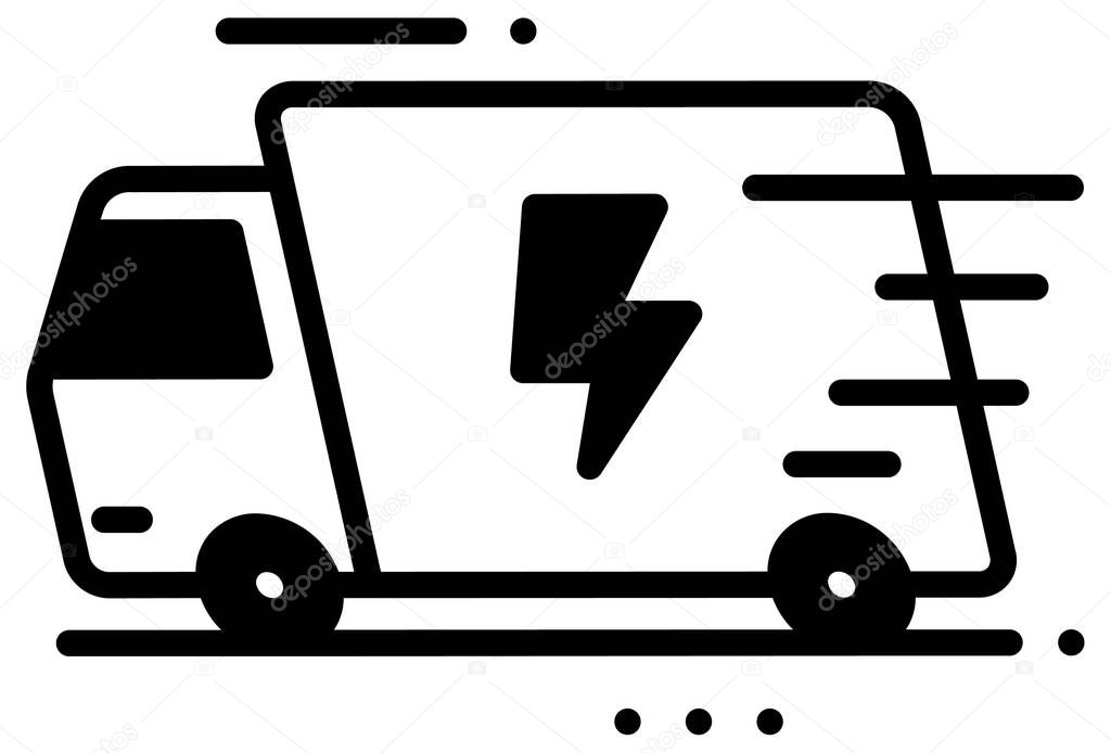  fast delivery vector icon