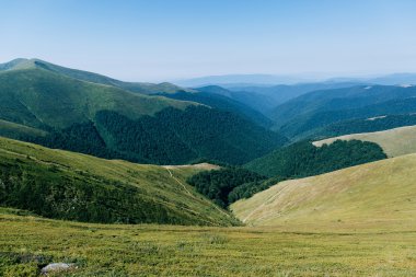 dağlar yeşil tepeler
