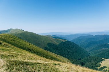 dağlar yeşil tepeler