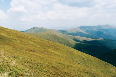 dağlar yeşil tepeler