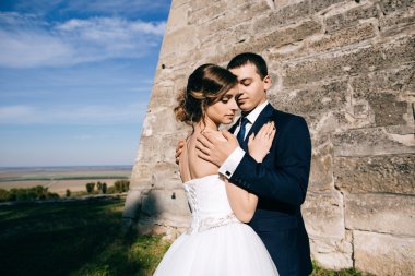 güzel newlyweeds Çift