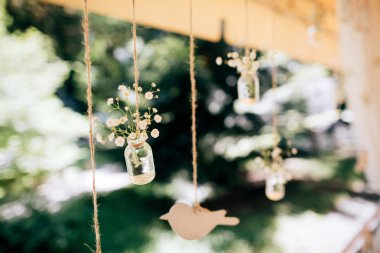 el yapımı düğün dekorasyon