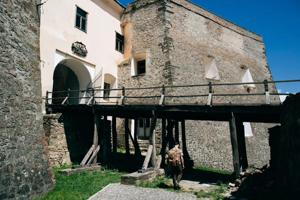 Vecchio palazzo castello palanok — Foto Stock