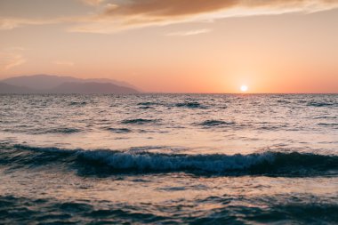 Kaite beach günbatımı Kuşadası