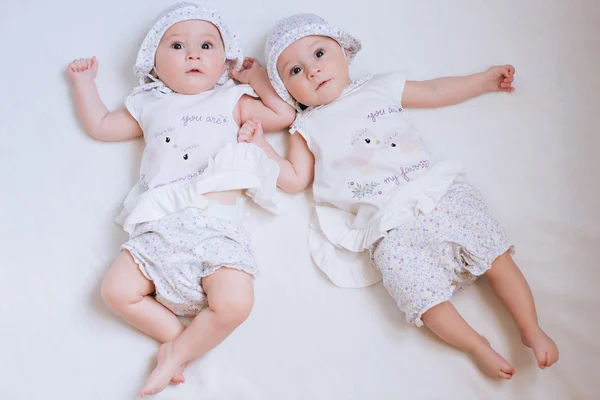 ตลกฝาแฝด พี่น้อง ทารก รูปภาพสต็อกที่ปลอดค่าลิขสิทธิ์