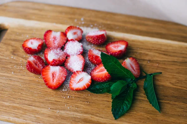정원 딸기 — 스톡 사진