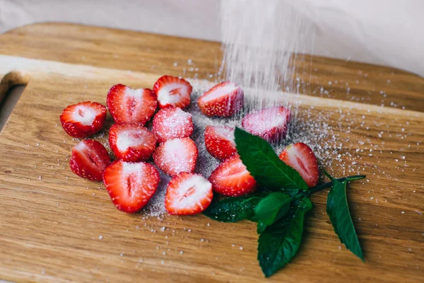 Cozinhar bagas de jardim de sobremesa — Fotografia de Stock