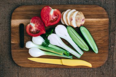 taze sebze ile pişirme