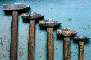 eski grungy çekiç