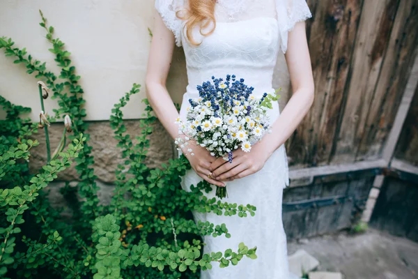 Belo buquê de casamento — Fotografia de Stock