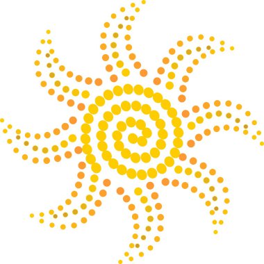 Güneş Sarı boncuk oluşur