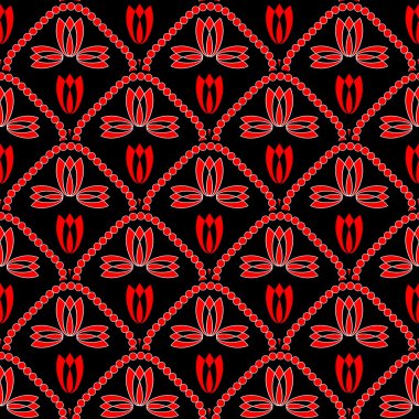 Kırmızı ve siyah arka plan zıt