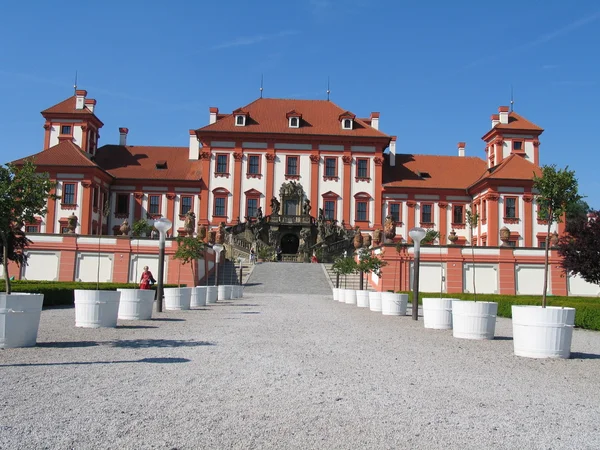 Barockschloss Troja in Prag, Tschechische Republik — Stockfoto