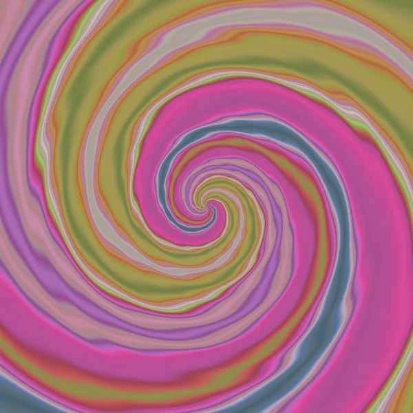 Fondo con patrones de espiral de colores en rosa, púrpura, verde y azul, irregular izquierda luz en relieve remolino — Foto de Stock